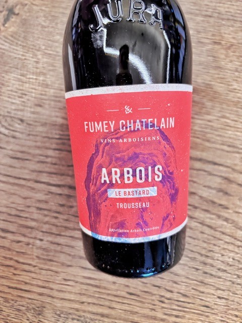 ARBOIS ROUGE LE BASTARD TROUSSEAU 2018 VOL 13 FUMEY CHATELAIN